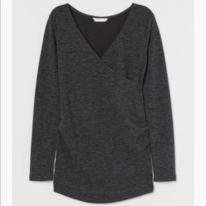 H&M MAMA Maternity/Nursing Top - Sz L